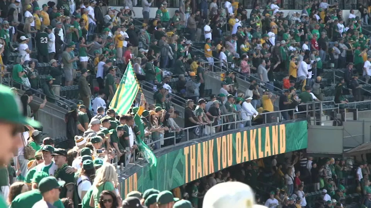 Athletics Win Final Game at Oakland Coliseum, Fans Bid Farewell