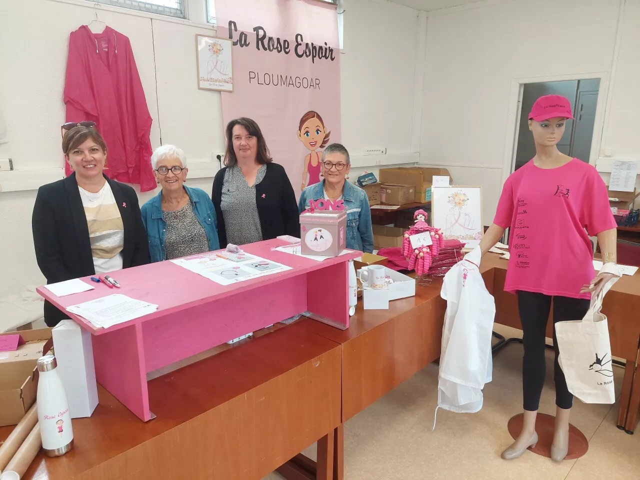 À Ploumagoar, la Rose Espoir se prépare et affiche des nouveautés pour le mois d'octobre