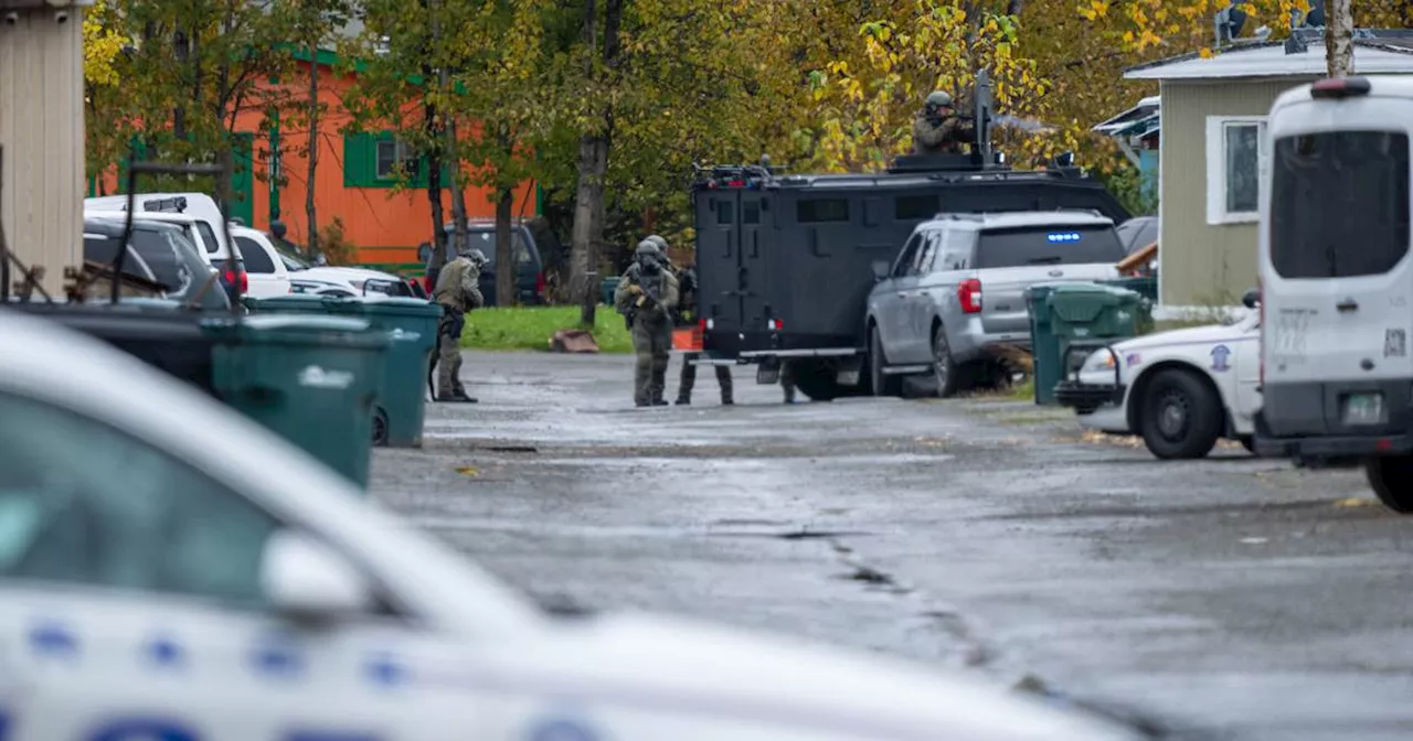 East Anchorage standoff suspect shot 2 people waiting to pick up children near school, charges say