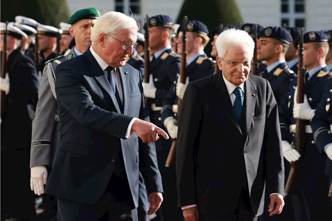 I presidenti Mattarella e Steinmeier a Berlino