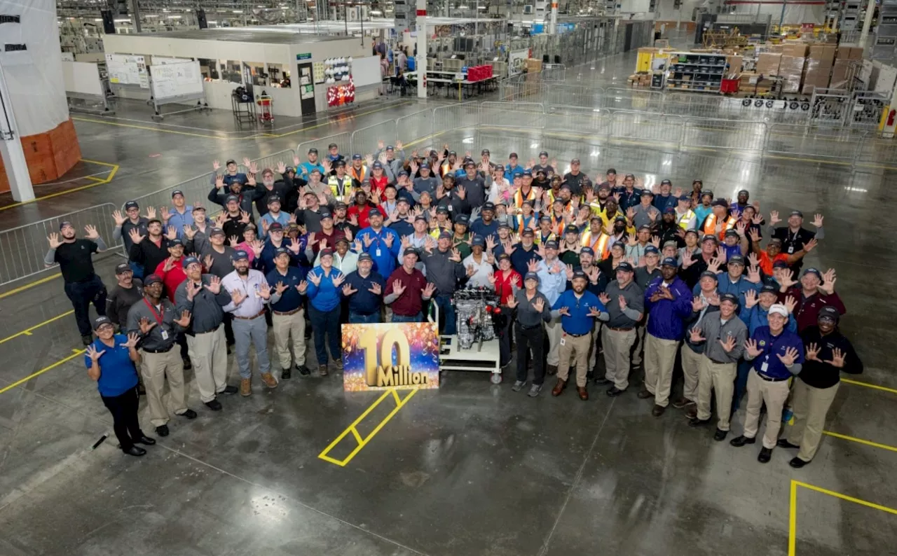 Huntsville Toyota engine plant hit a significant milestone this week