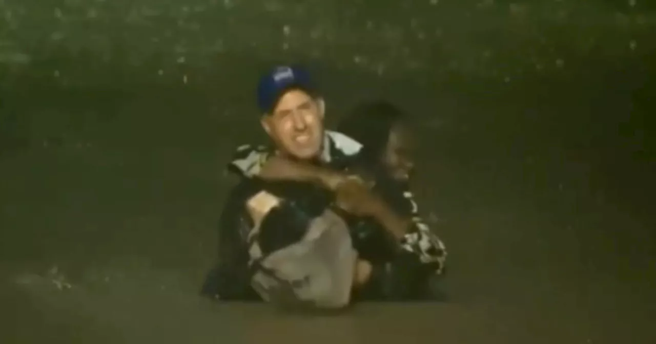 Watch Fox Weather meteorologist Bob Van Dillen save woman trapped in Helene’s floodwaters