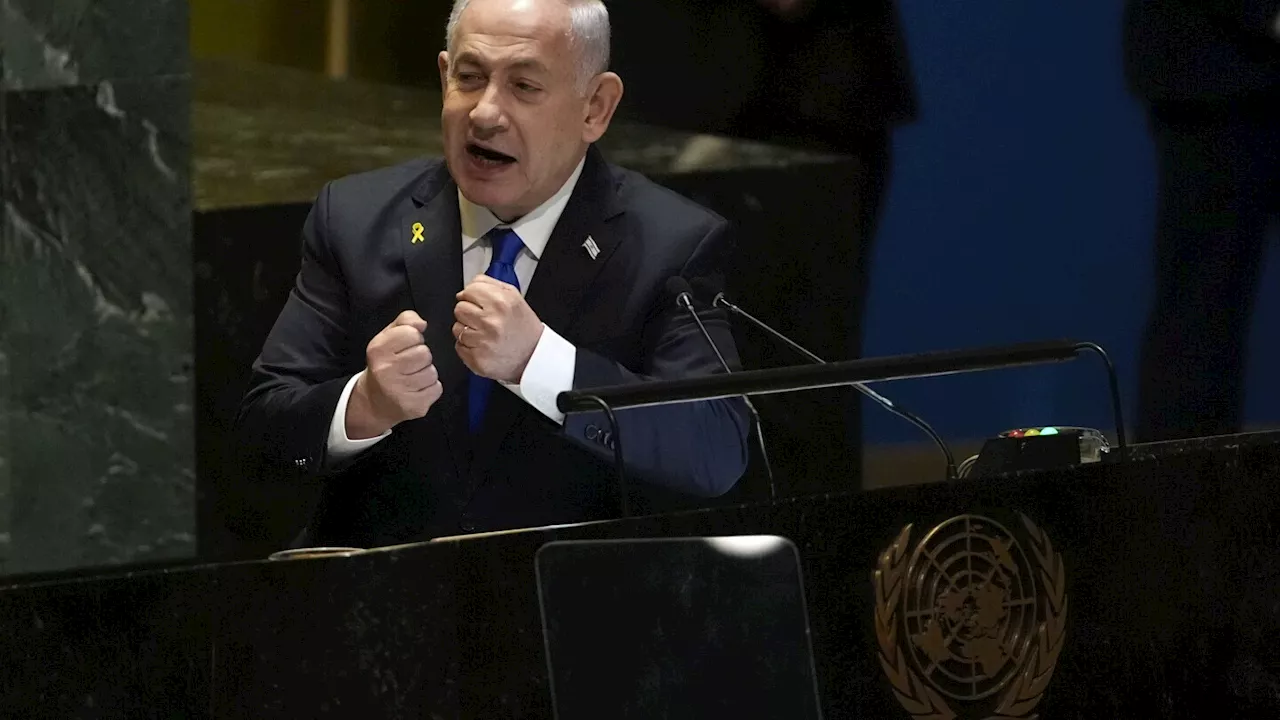 Israel's Netanyahu, at UN, says he came to refute lies he heard there this week from other leaders