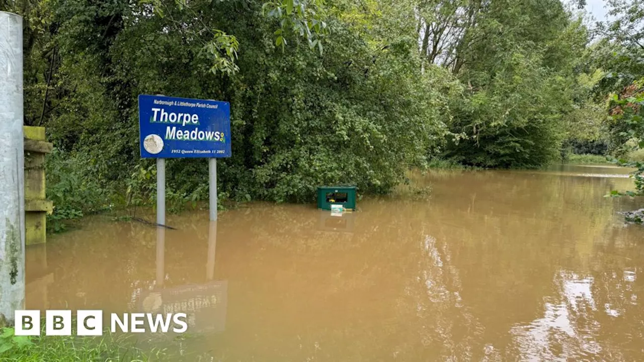 Leicestershire: Flood disruption continues after heavy rainfall