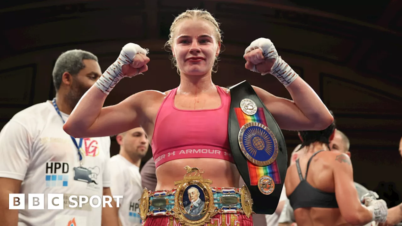 Boxing: Tysie Gallagher on ADHD, inspiring her daughter and how she left behind a football career