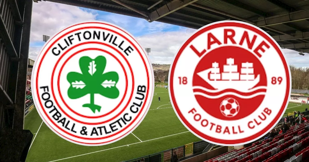 Cliftonville 1 Larne 0: LIVE score updates from Solitude