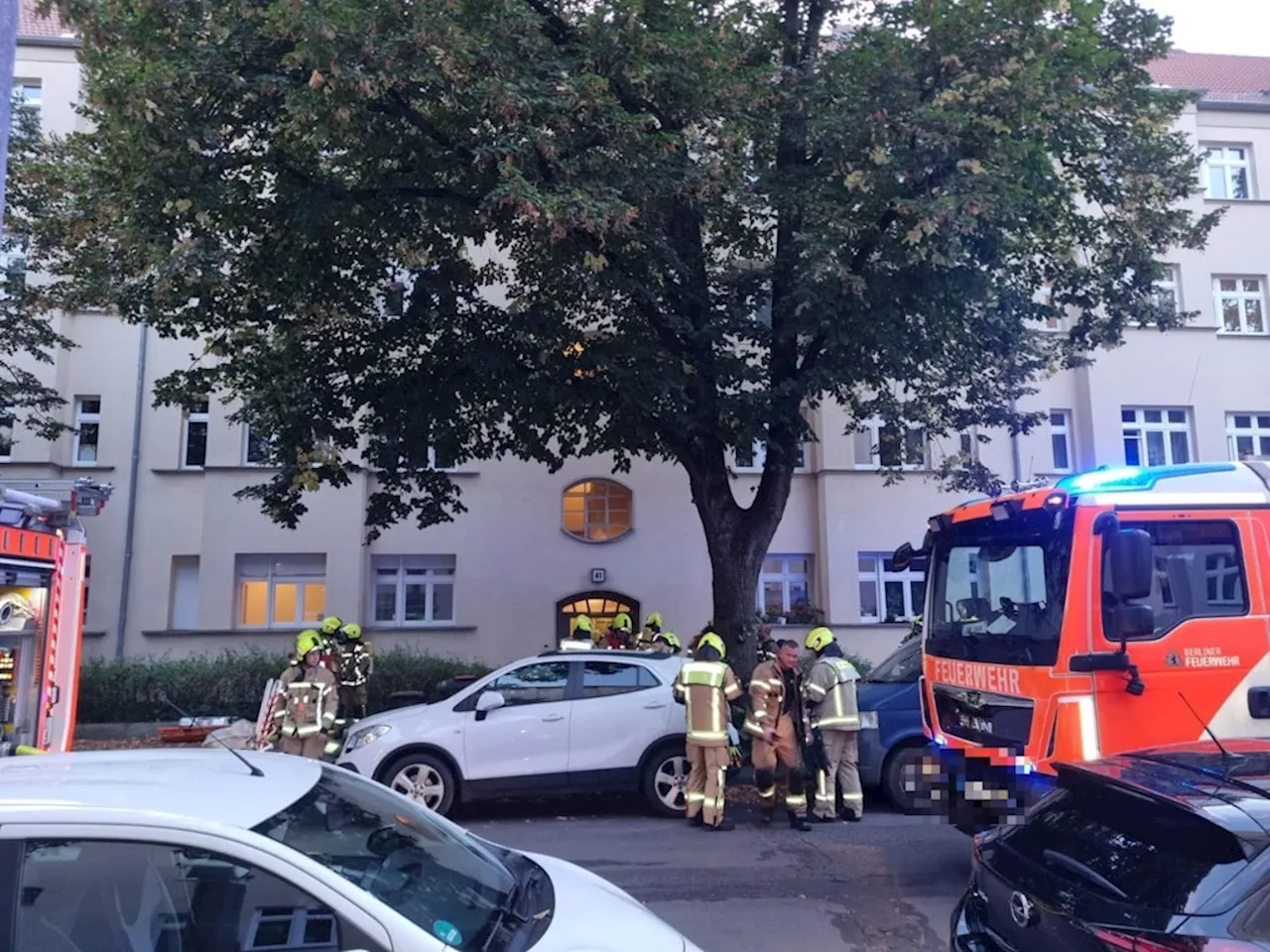 Brand in Berlin-Pankow: Mehrere Verletzte, darunter Kinder