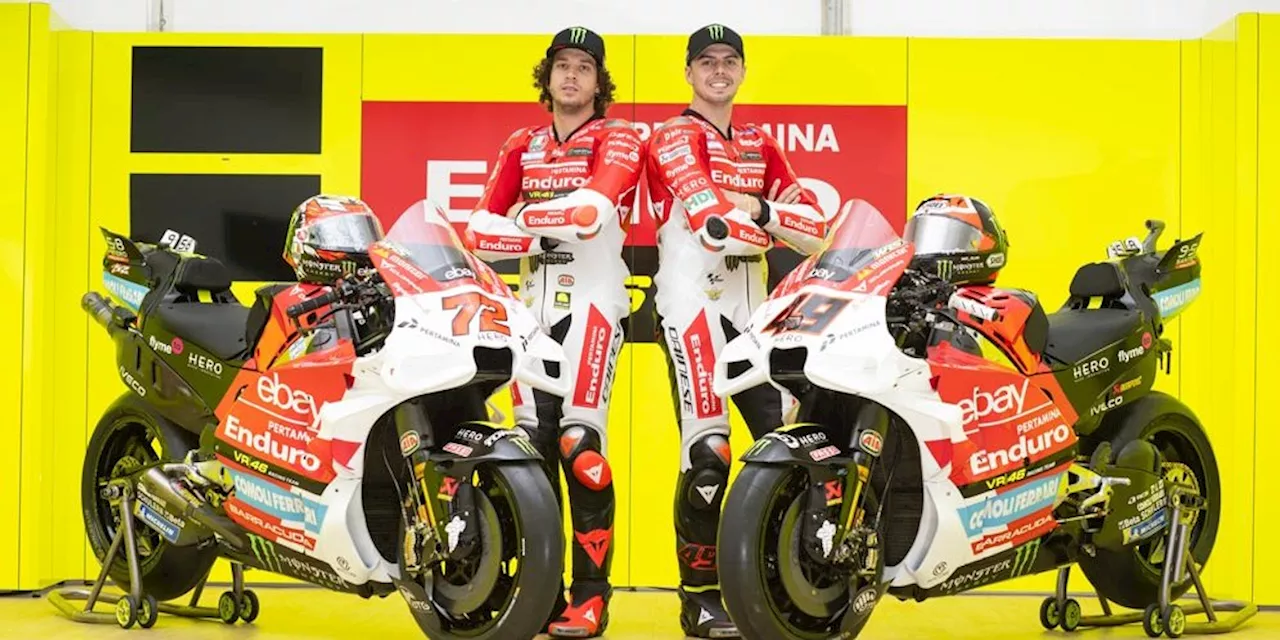 Galeri Foto: Corak Spesial Motor Pertamina Enduro VR46 Racing Team untuk MotoGP Mandalika 2024