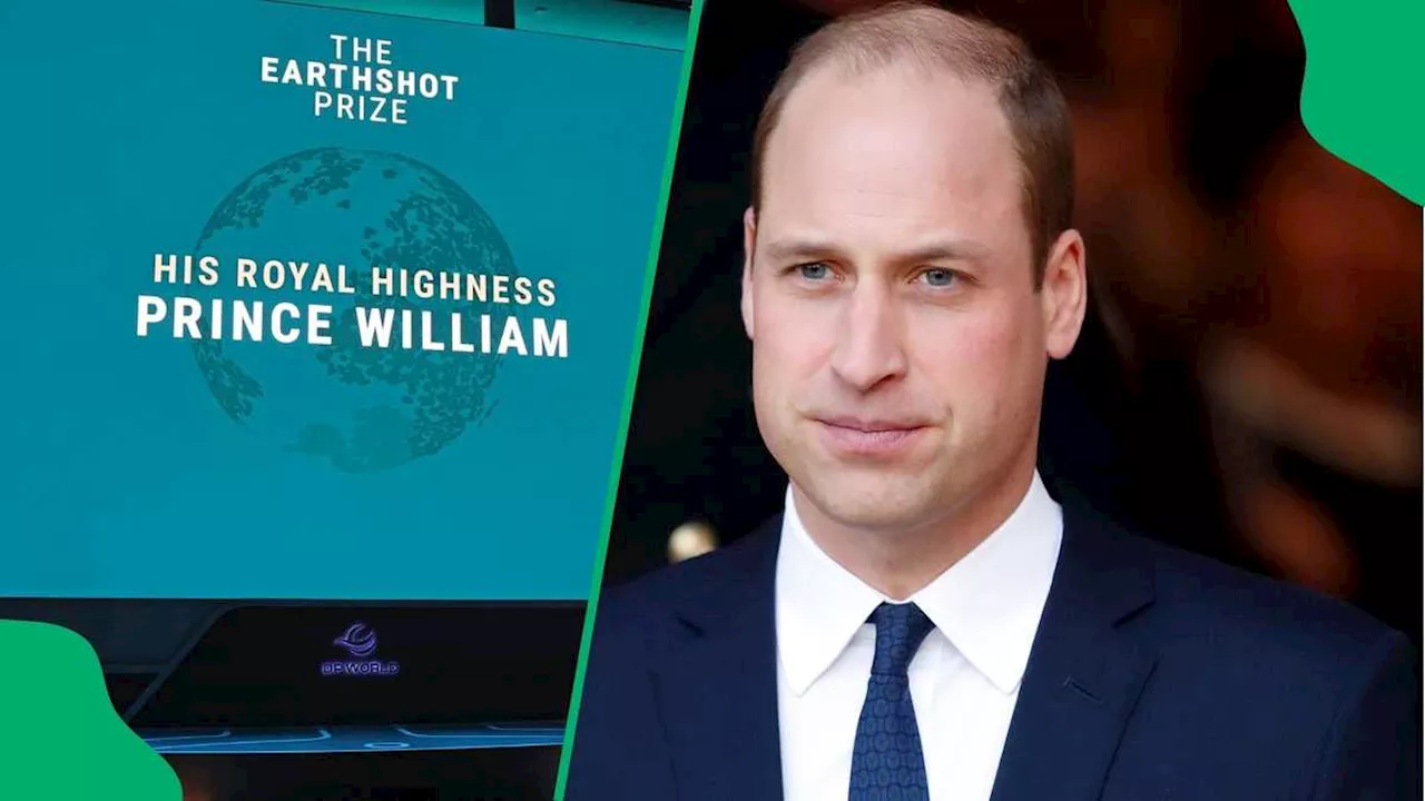 Prince William to Visit Cape Town in November, Will Attend Prestigious Earthshot Prize Awards