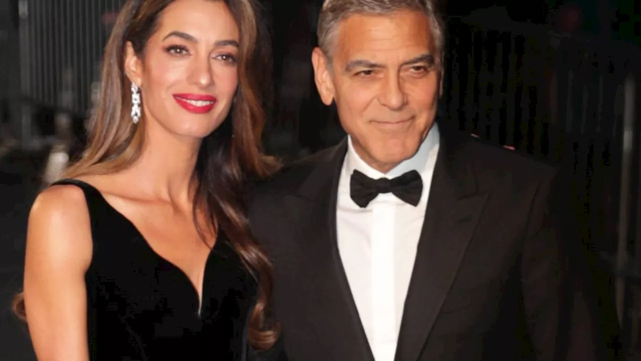 George und Amal Clooney: Strahlender Auftritt bei Wohltätigkeitsevent