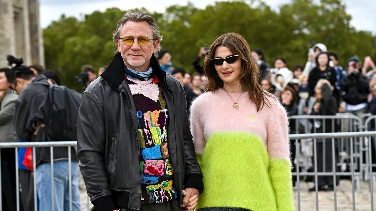 Daniel Craig And Rachel Weisz Go For Wonderful, Wacky Knits At Loewe