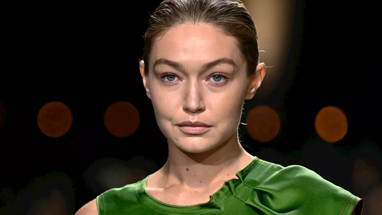 Gigi Hadid Makes The Case For Bare-Faced Beauty On The Victoria Beckham Runway