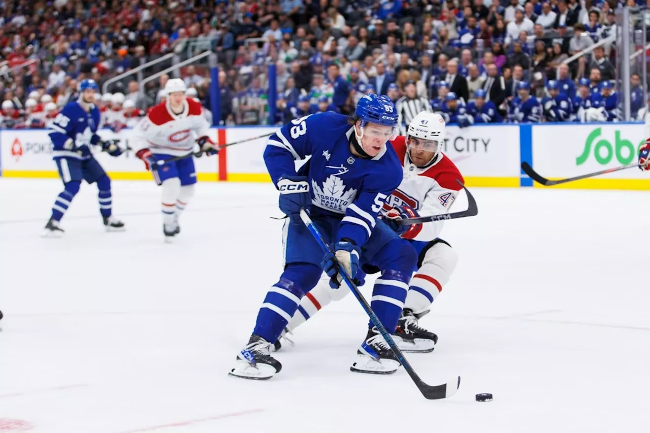 Coach says Nylander will be fine after early departure in Leafs' 2-1 win over Habs