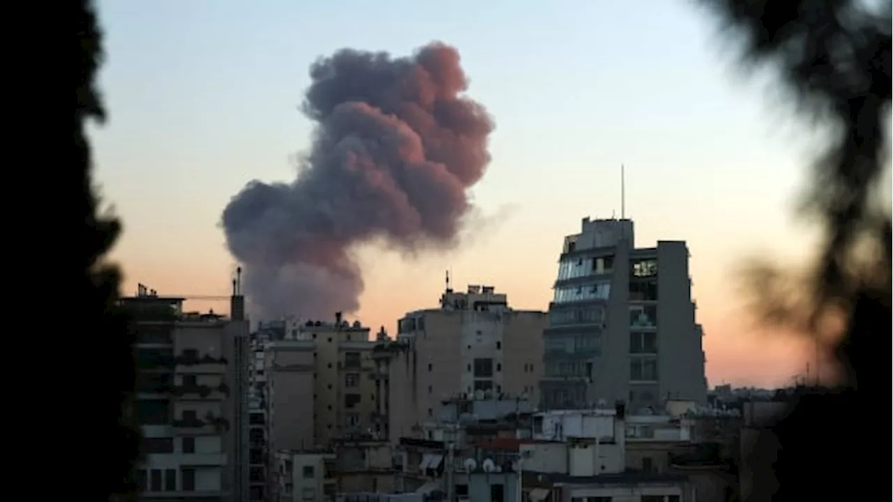 Israeli airstrike hits Hezbollah headquarters in Beirut