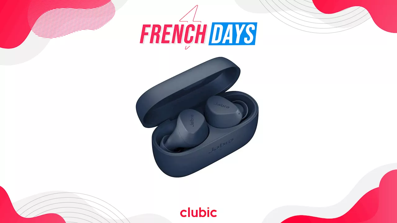 French Days : les Jabra Elite 2 à moitié prix, les écouteurs sans fil à seulement 29,99€