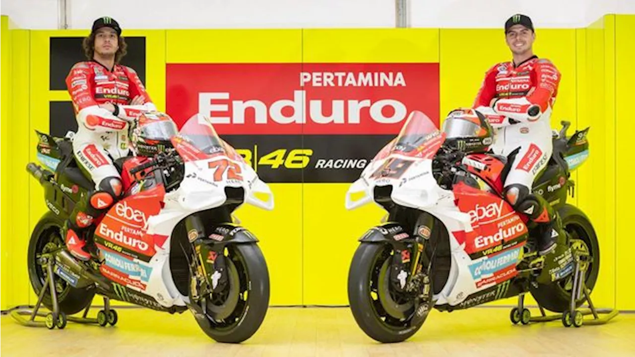 VR46 Racing Team Pamer Livery Edisi Pertamina Grand Prix of Indonesia