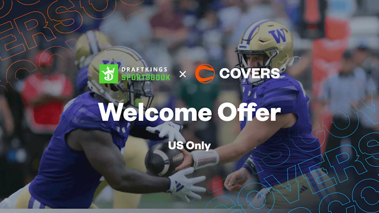 DraftKings Promo Code: Bet $5, Get $200 for Washington Huskies vs Rutgers Scarlet Knights