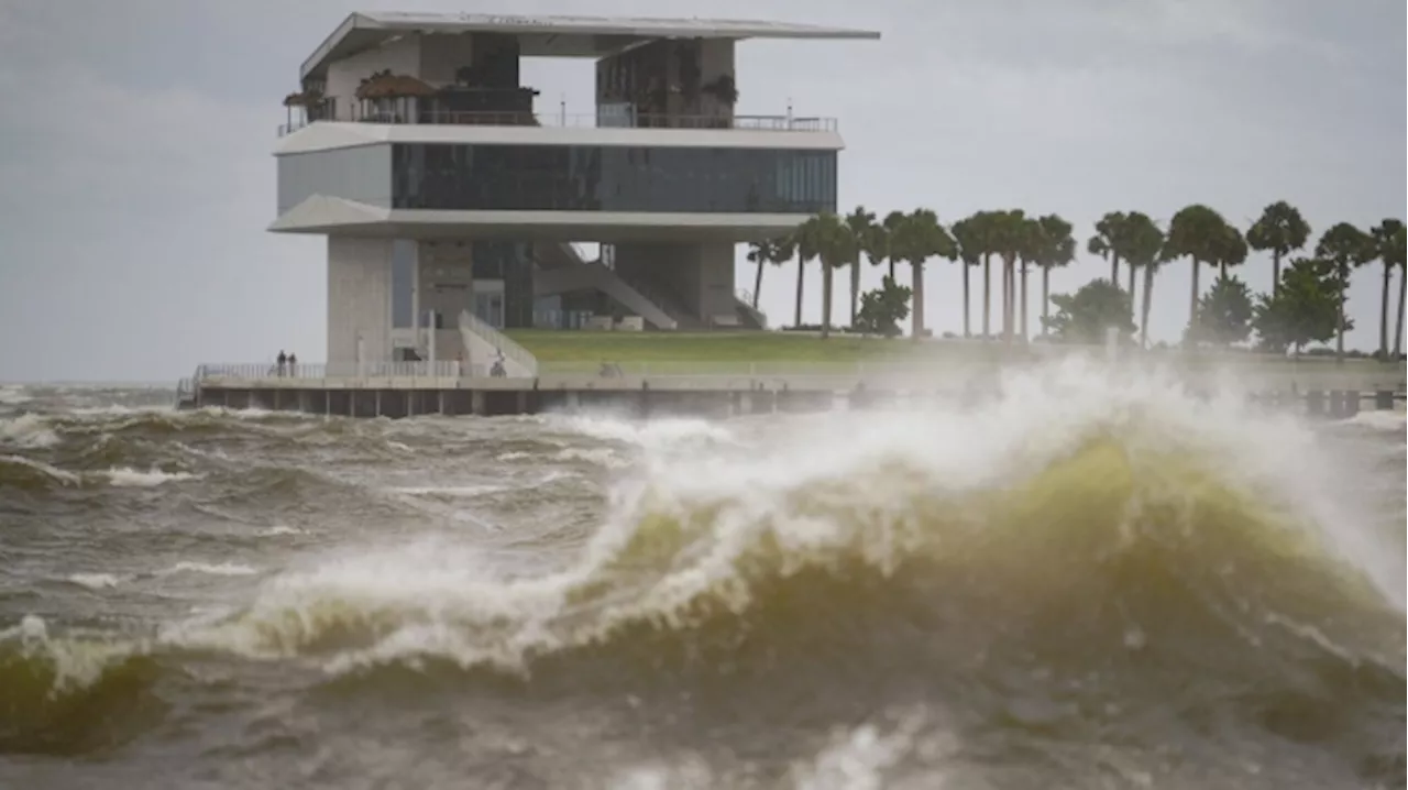 Hurricane Helene weakens to a Tropical Storm over Georgia