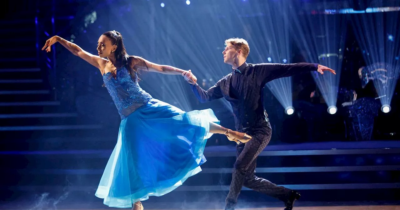 Strictly star caught making cheeky comment about dance partner on BBC microphone