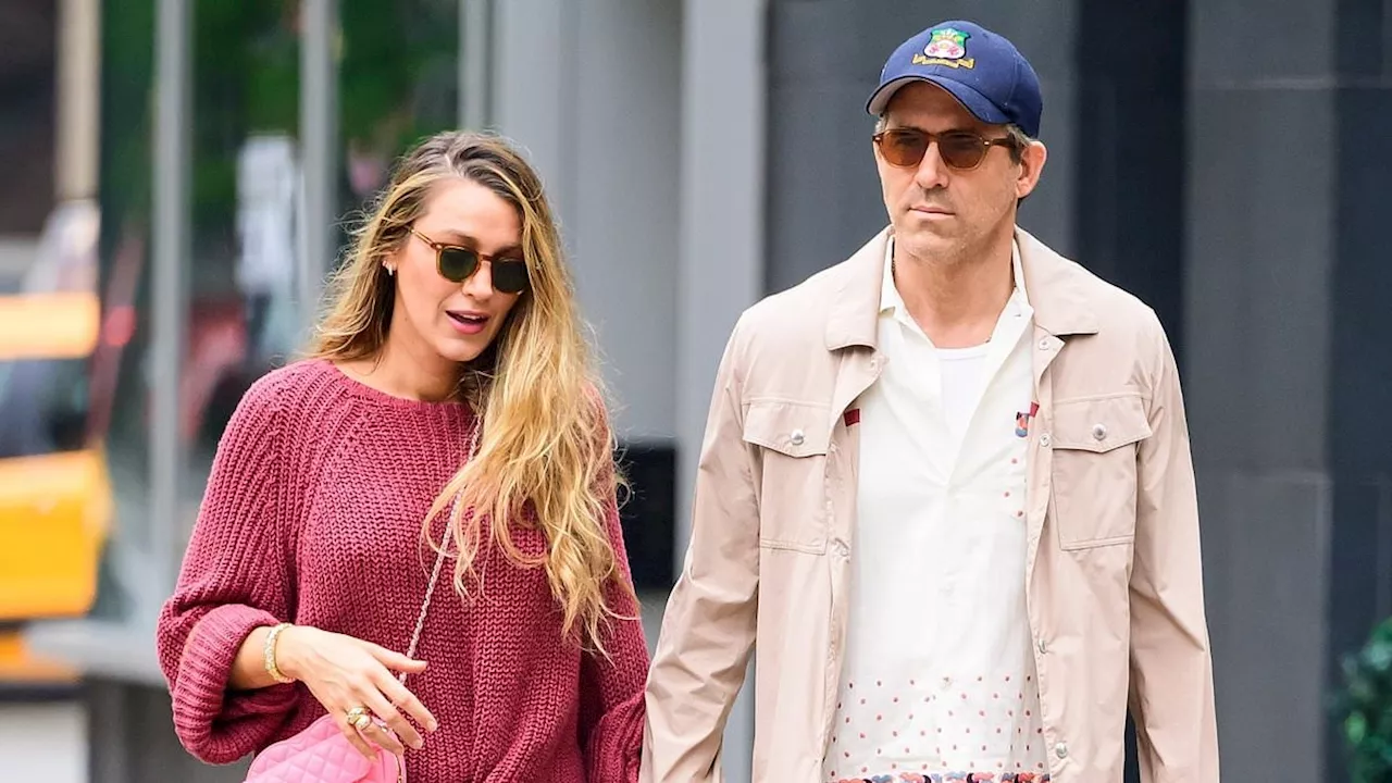 Blake Lively and Ryan Reynolds Enjoy Casual Stroll in Manhattan