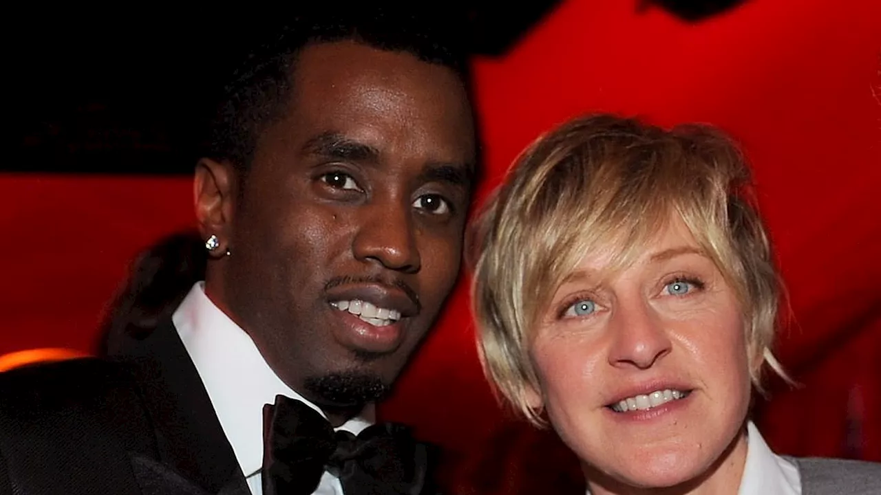 Ellen DeGeneres' creepy nickname for Diddy resurfaces on X as more celebrity interactions with the...