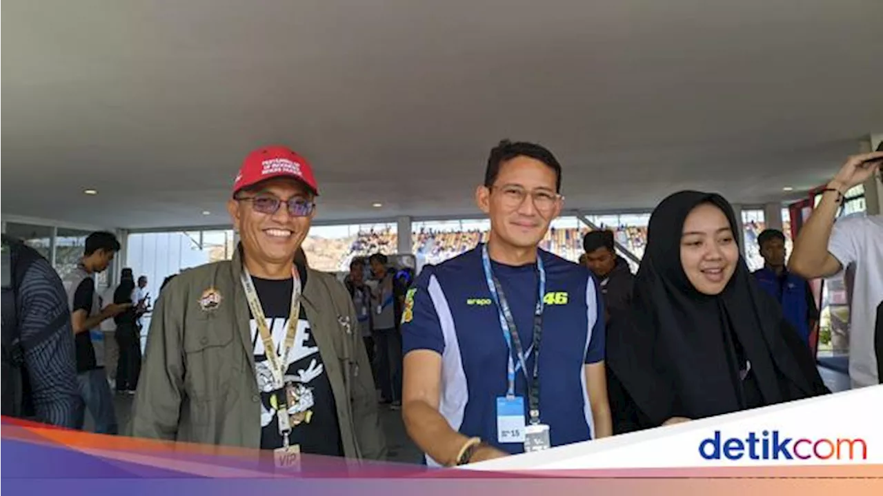 Bos Dorna Curhat ke Sandi Uno Tarif Hotel Mahal Jelang MotoGP Mandalika