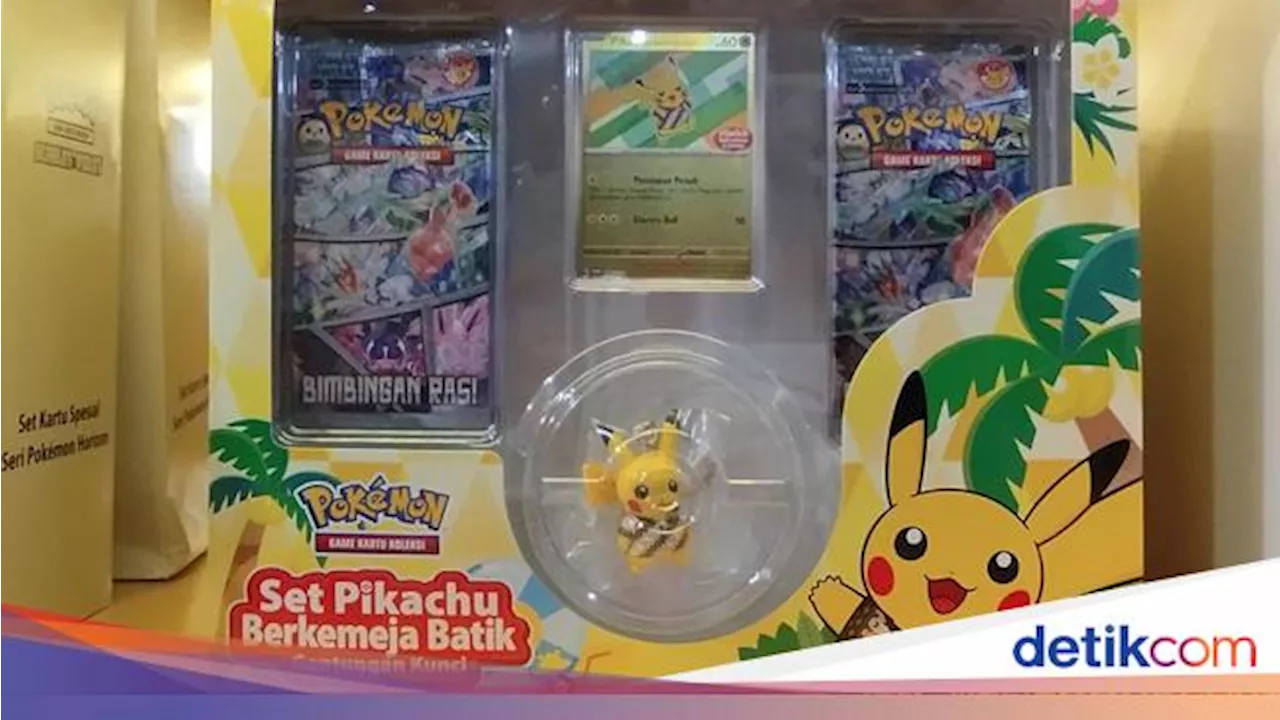 Pikachu Berkemeja Batik Diburu Kolektor, Tenang Aja Masih Ada Kok!