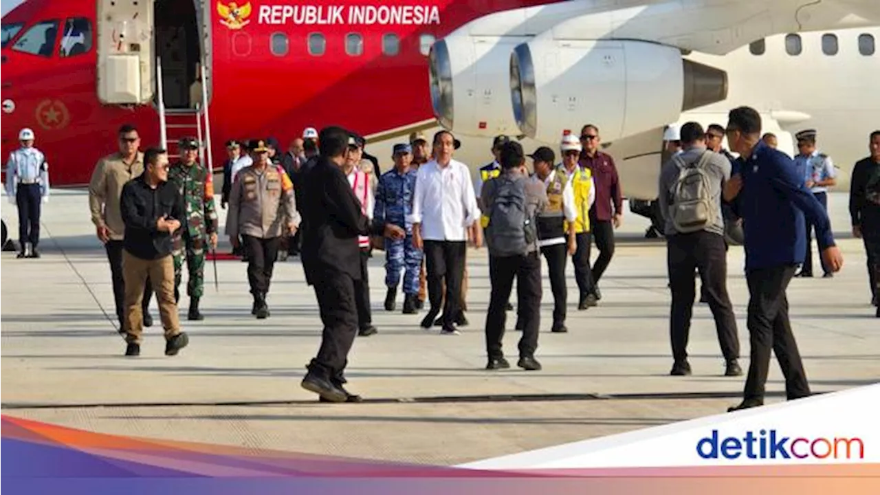 Jokowi Puji Pendaratan Perdana Pesawat Presiden di IKN: Semuanya Lancar