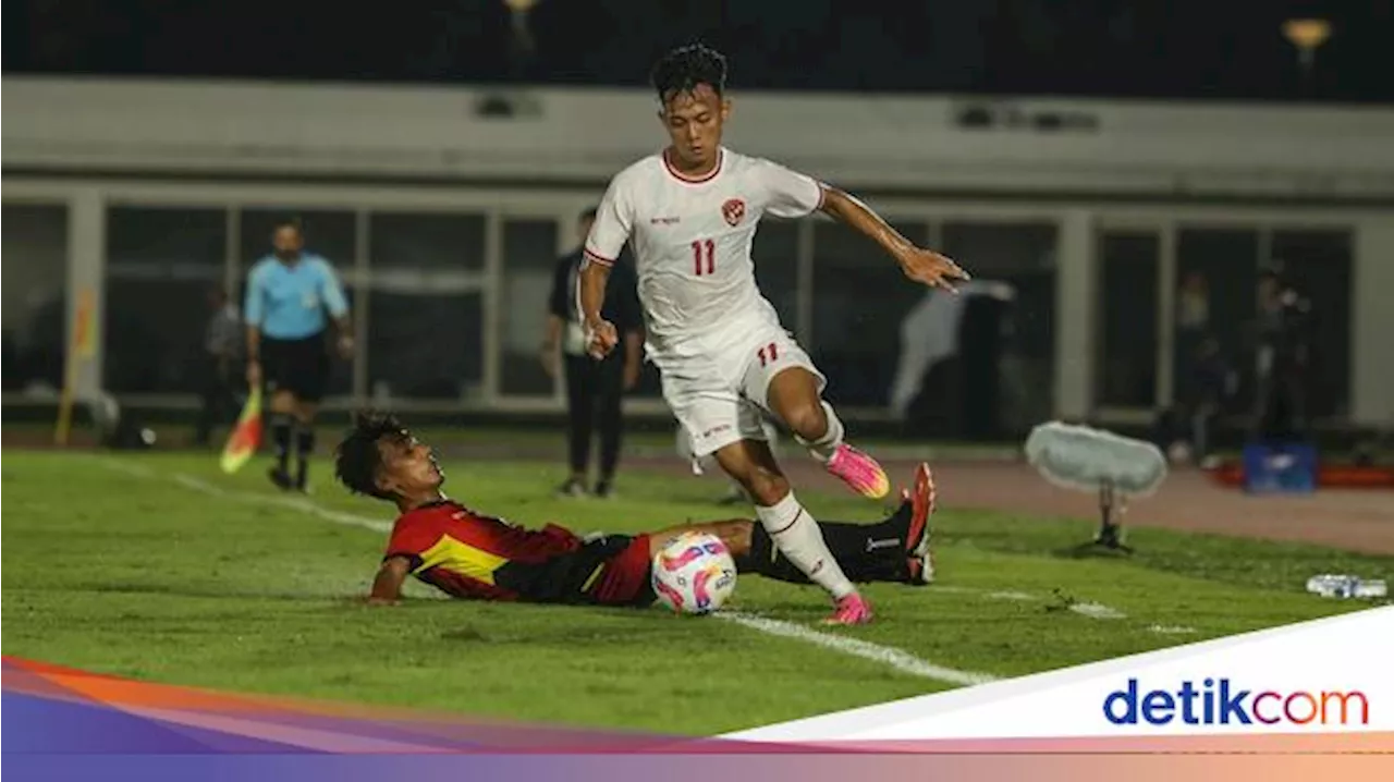 Indonesia Vs Timor Leste: Jens Raven Cetak Gol, Garuda Muda Unggul 2-0