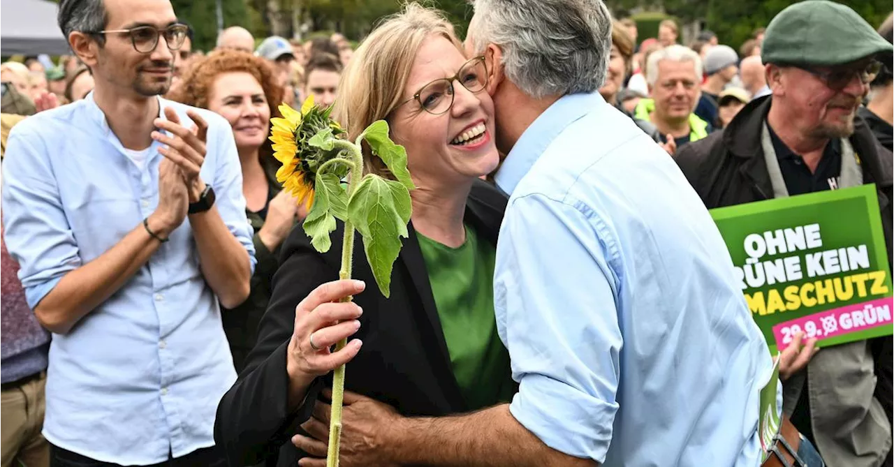 Grüner Wahlkampfabschluss: Gegen die „Betonierer-Parteien“ und „Verbrenner-Fetischisten“