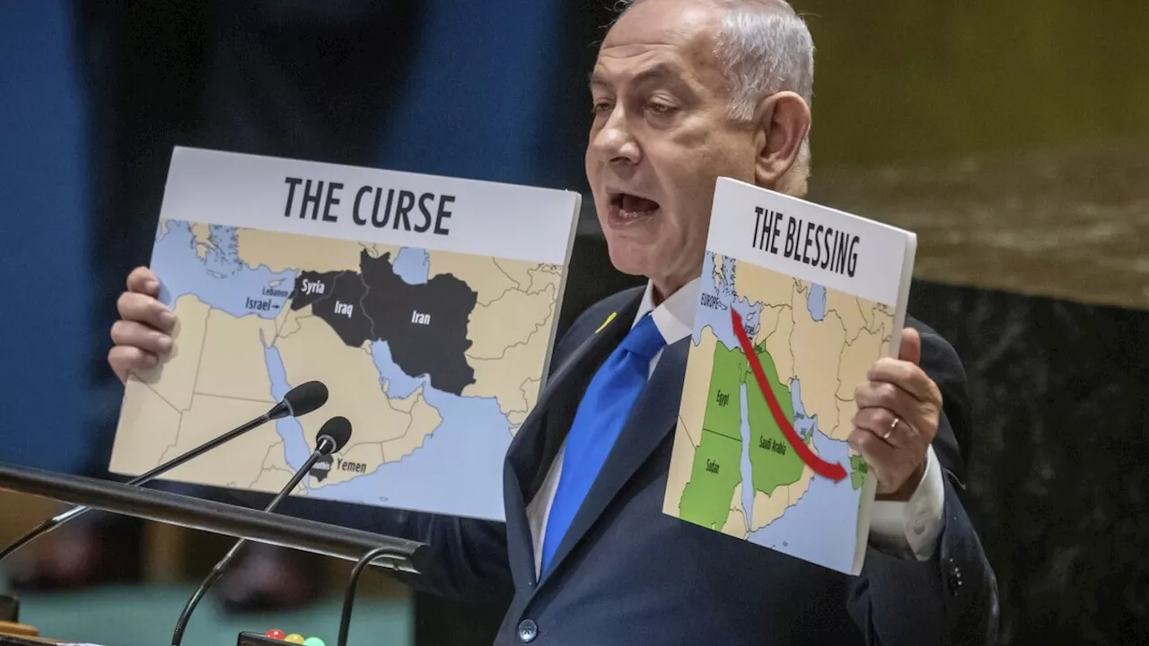 Netanyahu kalder FN for 'antisemitisk sump' i protestfyldt tale