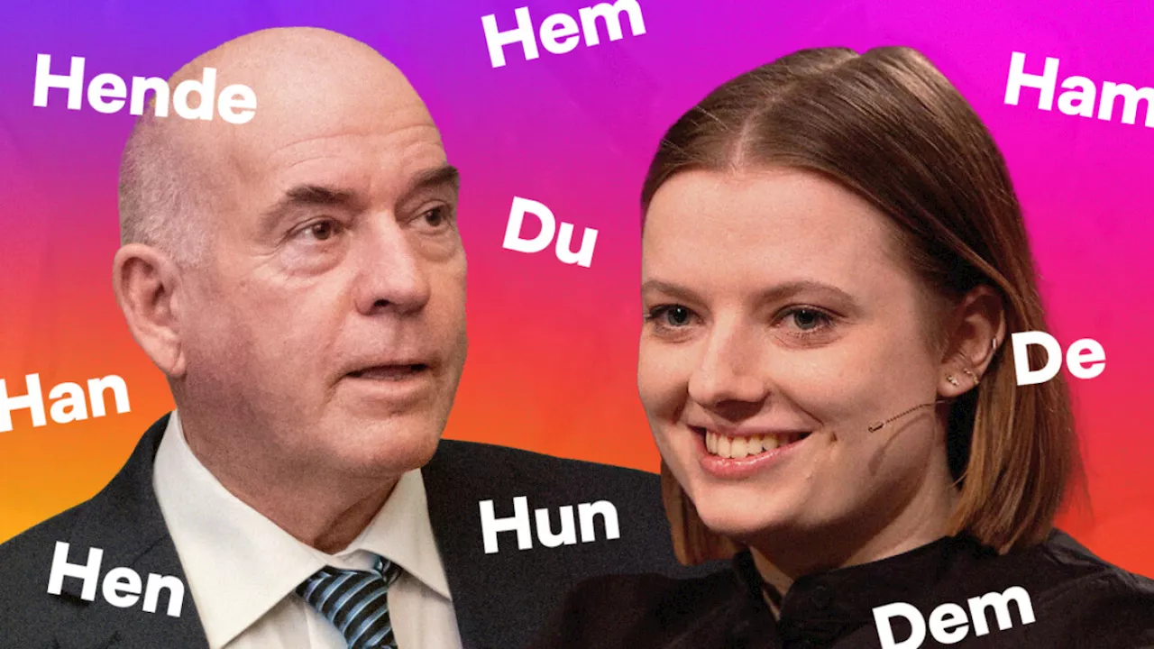Søren Espersen kunne ALDRIG finde på at skrive sine pronominer: 'Folk skal sættes fri, de skal ikke sættes i båse'