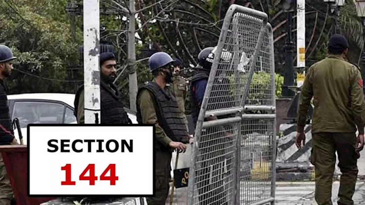 Section 144 imposed in Rawalpindi ahead of PTI protest on Sept 28