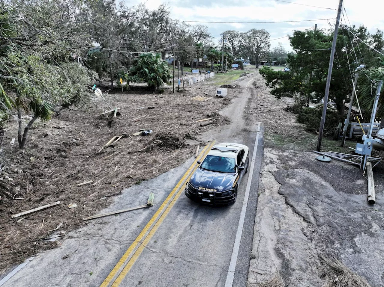 Inundaciones y cortes eléctricos: Florida hace recuento de daños tras el paso del huracán ‘Helene’