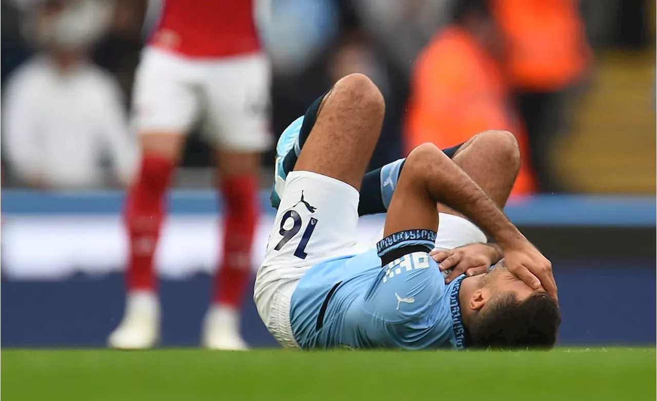 Pep Guardiola: “La temporada ha acabado para Rodri”