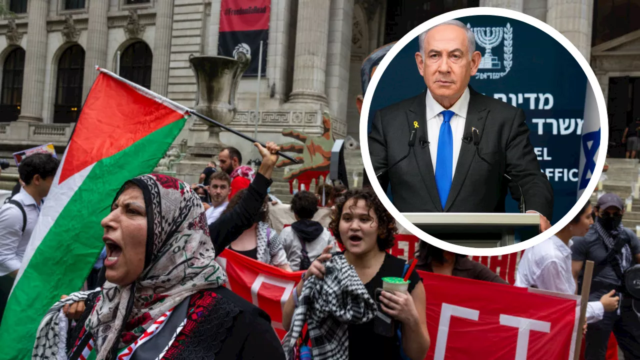 Netanyahu UN General Assembly speech today in NYC: Street closures, protests, LIVE coverage