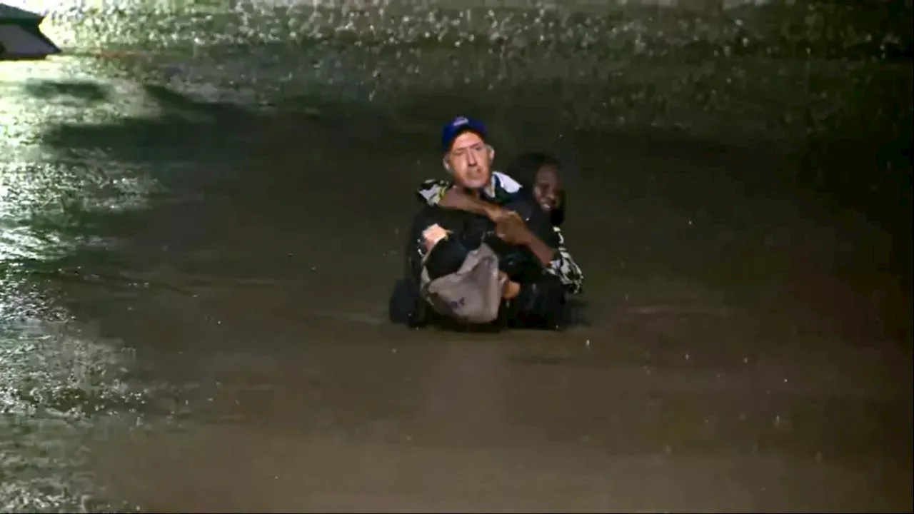 Fox Weather Meteorologist Rescues Woman Trapped By Floodwaters