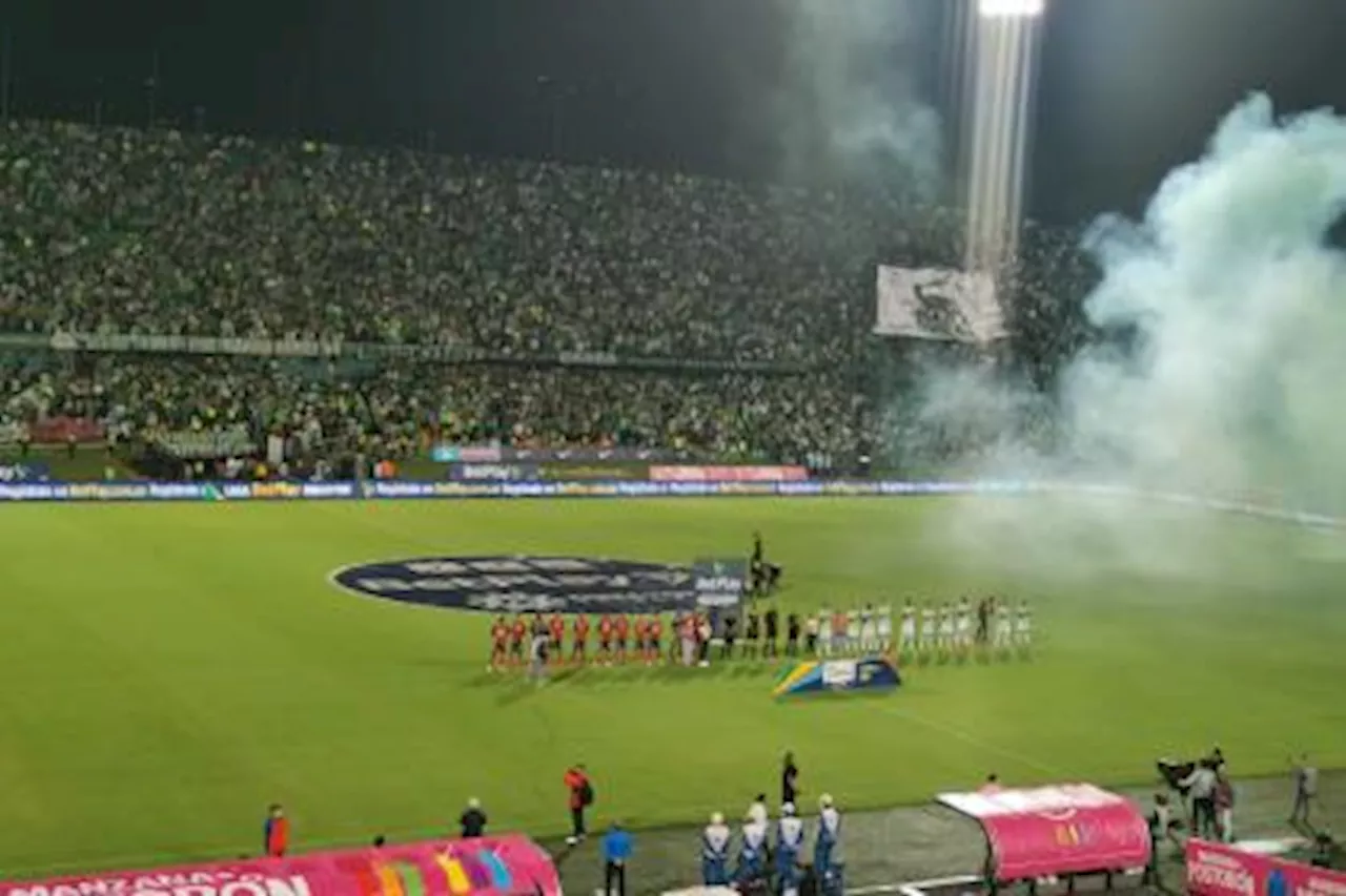 Incidente en tribunas del Atanasio Girardot detiene Nacional vs Junior