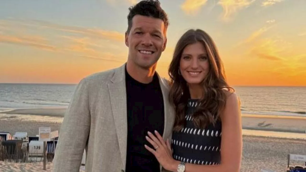 Ballack ufficializza la relazione con Sophia: era un'amica del figlio morto a 18 anni