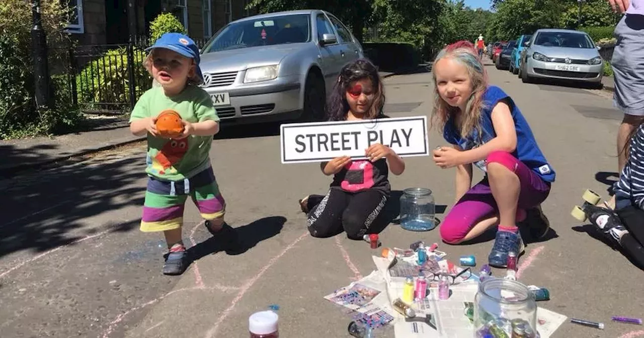 All the Glasgow roads to close this weekend so kids can play in the street