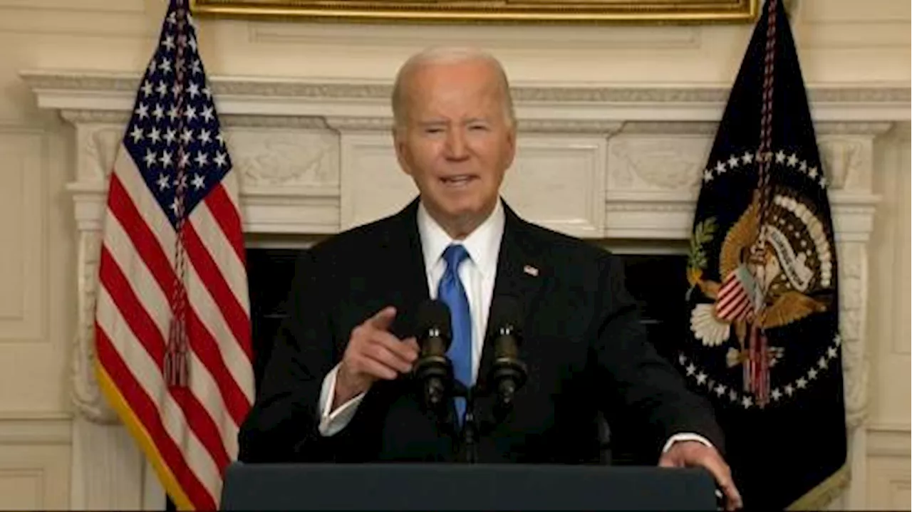 Biden blasts Trump for ‘un-American’ NATO remarks, highlights urgency of $95B aid bill