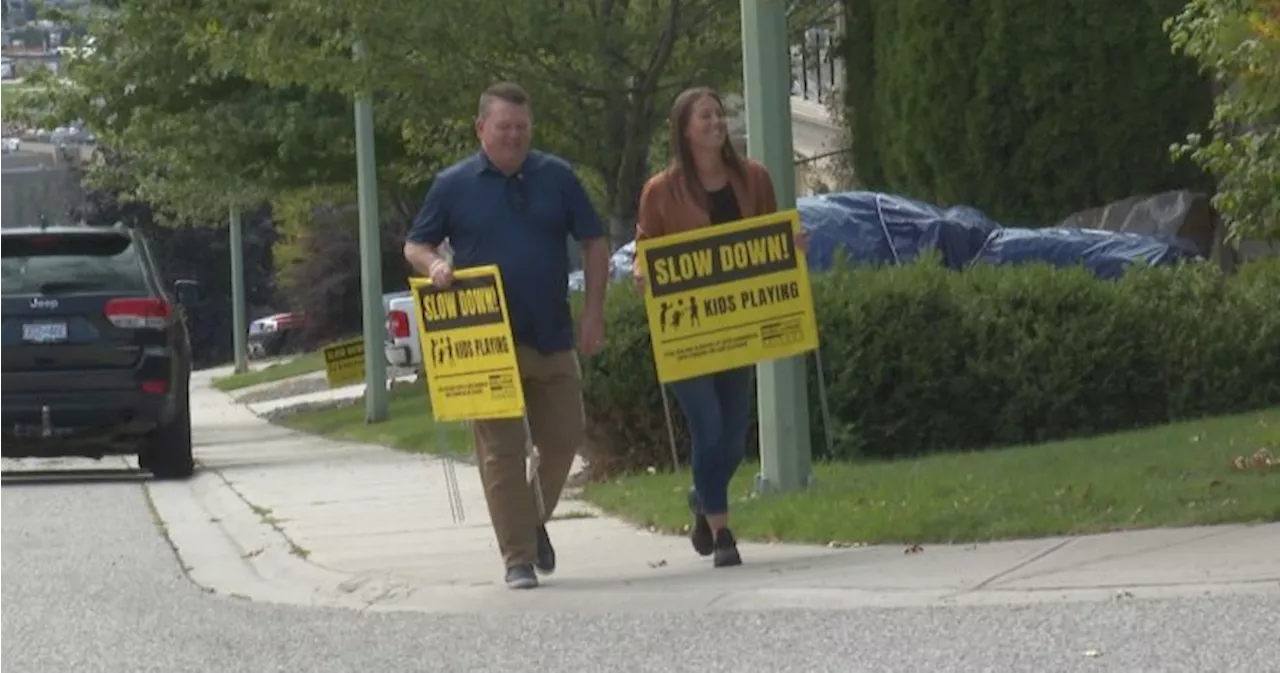 Kelowna realtors campaign to slow down speeders