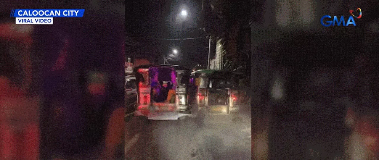 2 jeepney drivers go viral after jostling in Caloocan