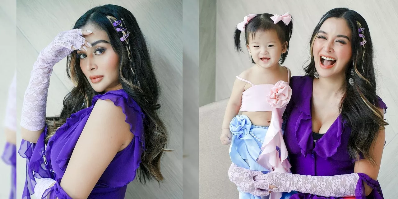 Kris Bernal, daughter Hailee play dress up in BINI-themed outfits