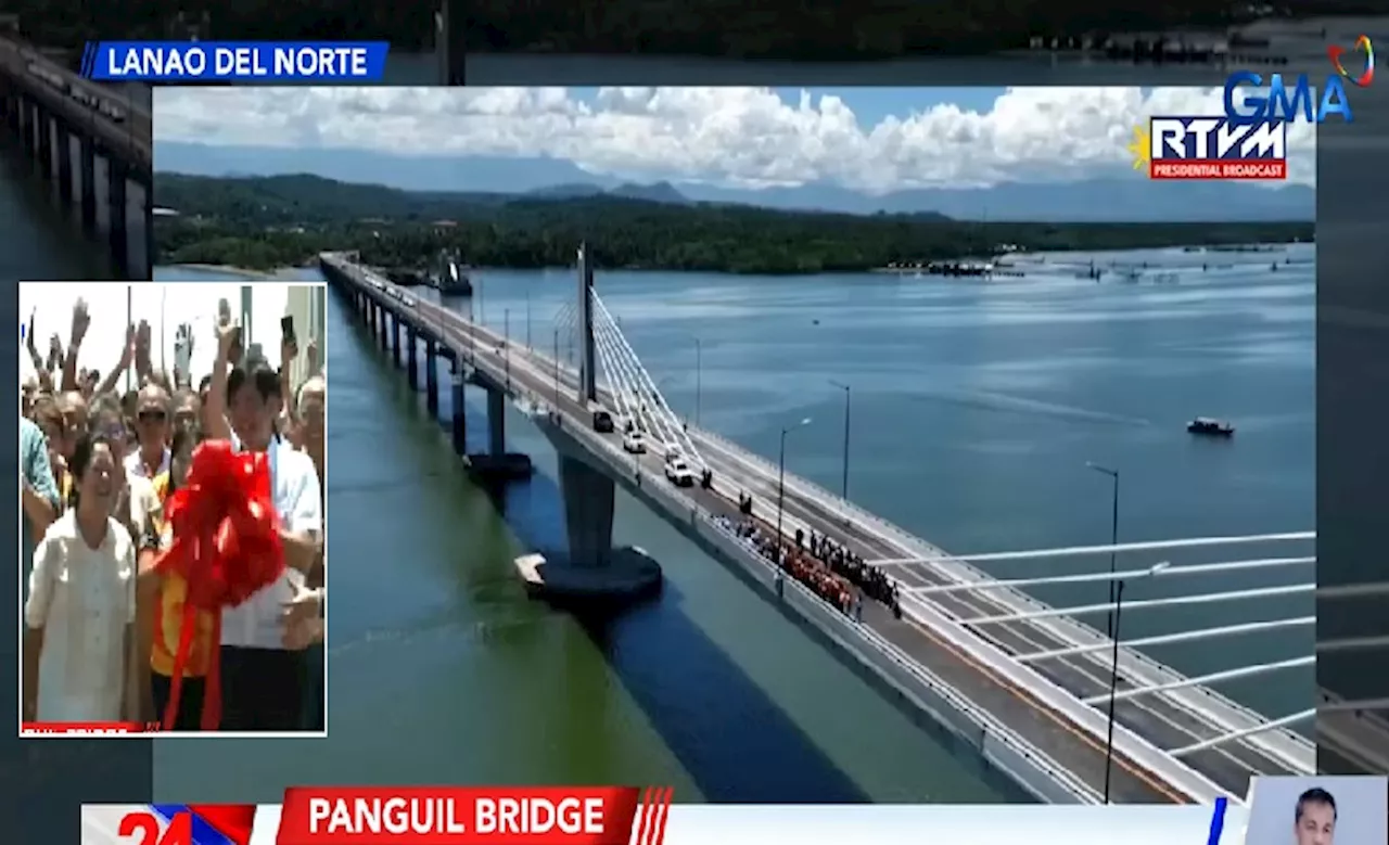 Pagbubukas ng longest sea-crossing bridge sa Mindanao, pinangunahan ni Pres. Marcos