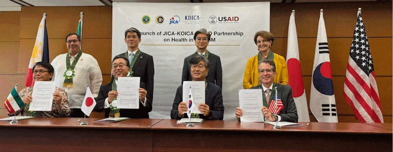 US, Japan, Korea dev't agencies launch P1.6-B healthcare programs in BARMM