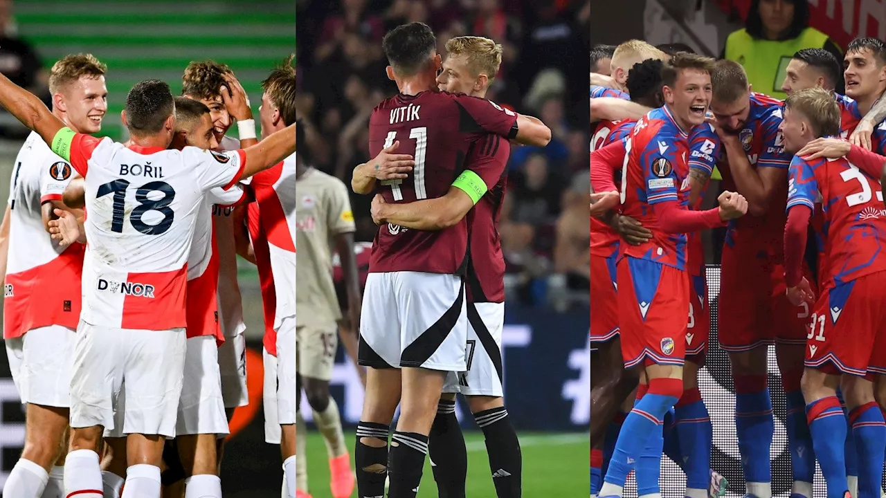 La Repubblica Ceca vola in Champions League ed Europa League: l'exploit grazie a Sparta Praga, Viktoria Plzen e Slavia Praga