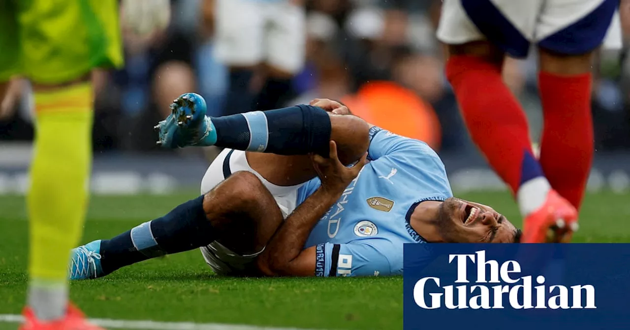 Rodri ruled out for the rest of the season for Manchester City with ACL injury