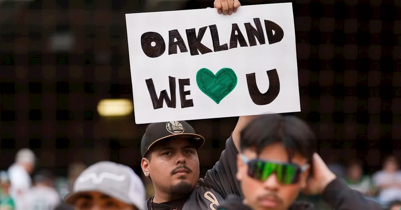 Oakland Fans Say Goodbye To Athletics In Emotional Farewell To Coliseum Home