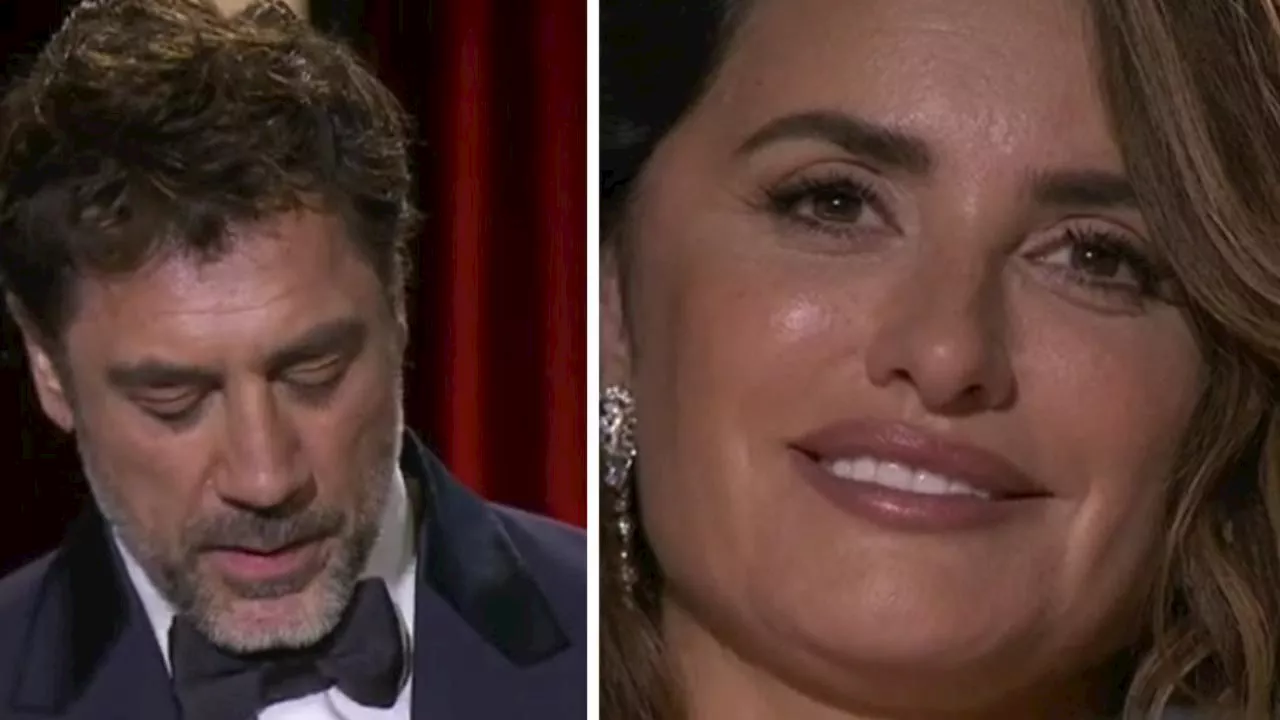 Javier Bardem: 'Vorrei ringraziare ed esprimere la mia profonda gratitudine per l’essere umano che sei'